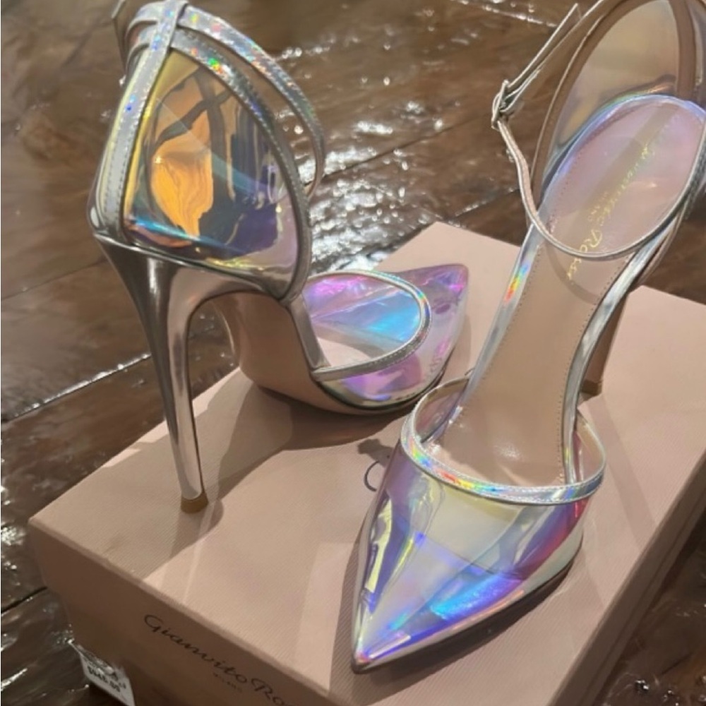 Holographic Stiletto Heels - Gianvito Rossi - Picture 14 of 14